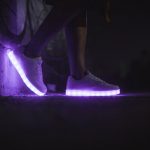 chaussures led