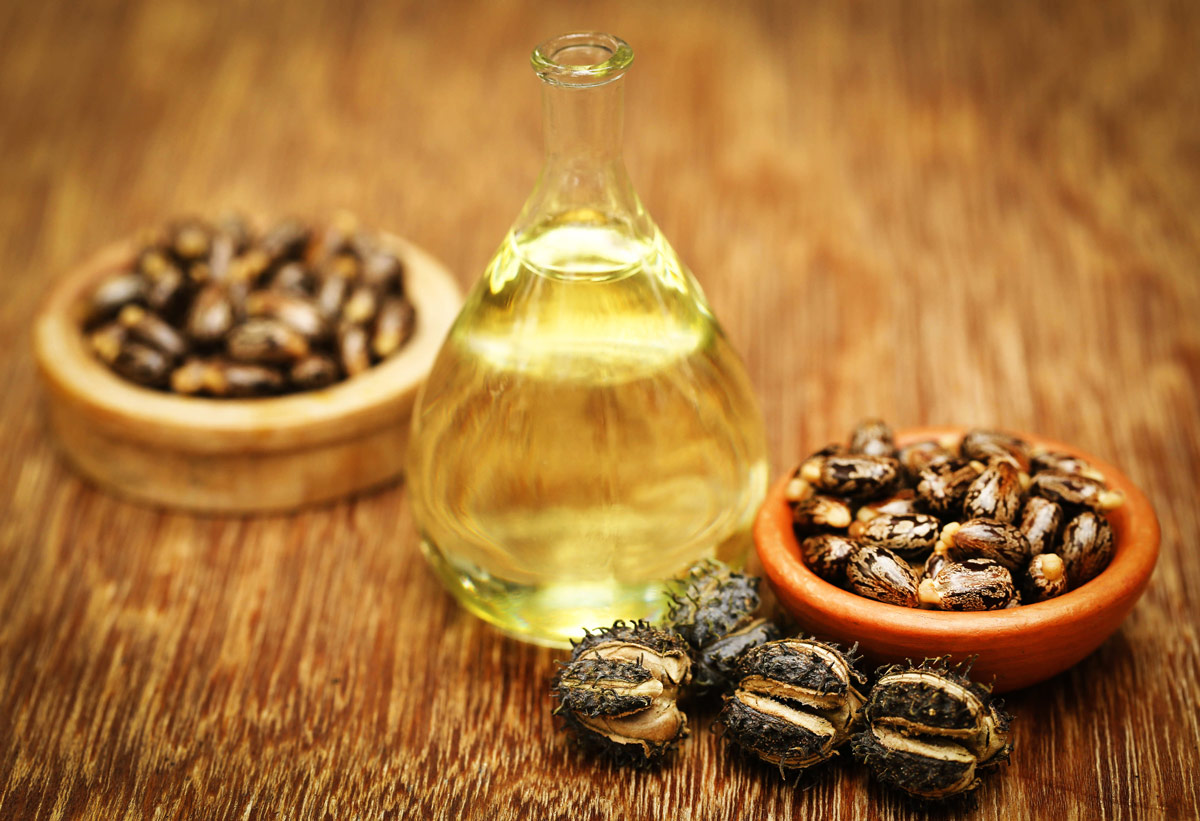 huile de ricin barbe