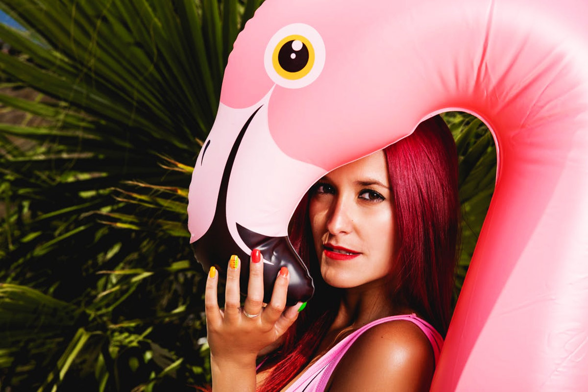 bouee flamant rose